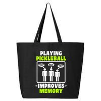 Playing Pickleball Improves Memory Dink Player 25L Jumbo Tote