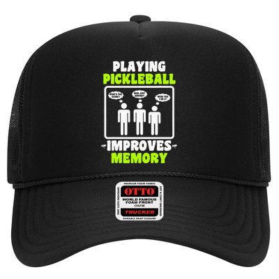 Playing Pickleball Improves Memory Dink Player Trucker Hat