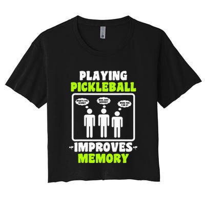 Playing Pickleball Improves Memory Dink Player Crop Top