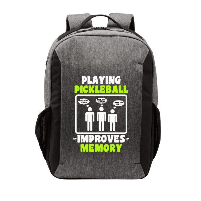 Playing Pickleball Improves Memory Dink Player Vector Backpack