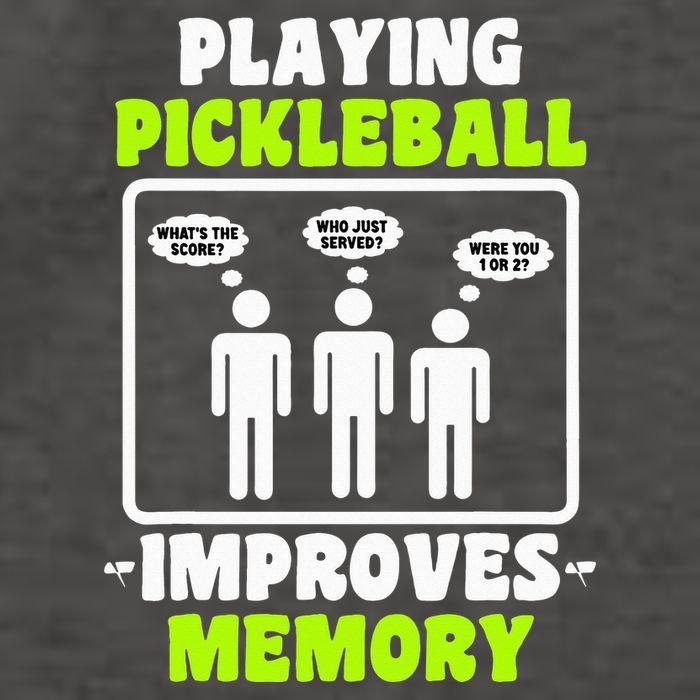 Playing Pickleball Improves Memory Dink Player Vector Backpack