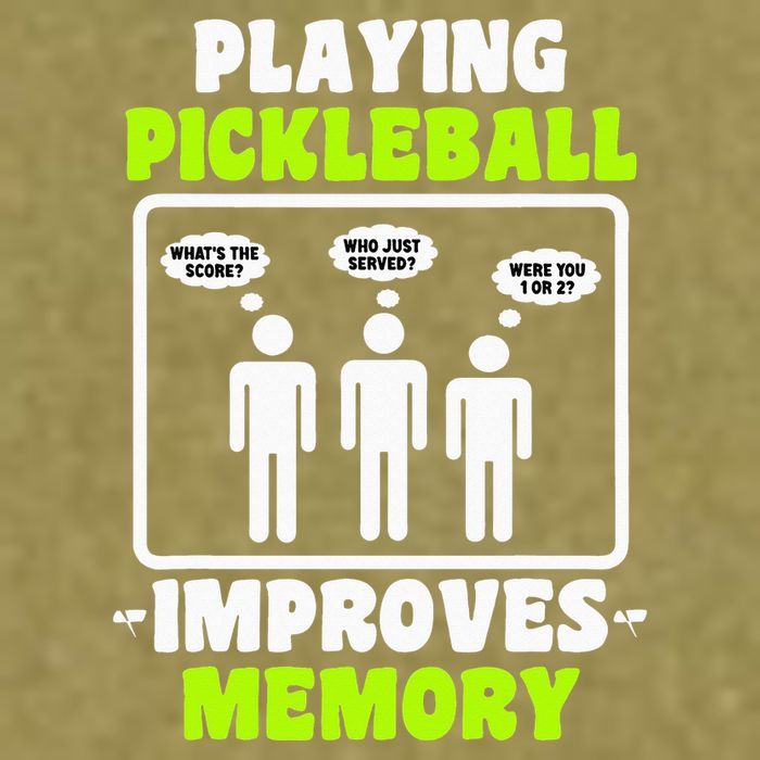 Playing Pickleball Improves Memory Dink Player Garment-Dyed Women's Muscle Tee