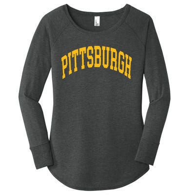 Pittsburgh Women's Perfect Tri Tunic Long Sleeve Shirt