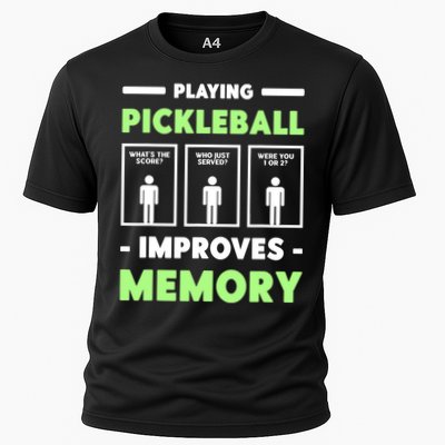 Playing Pickleball Improves Memory Dink Player TShirt Performance Shirt