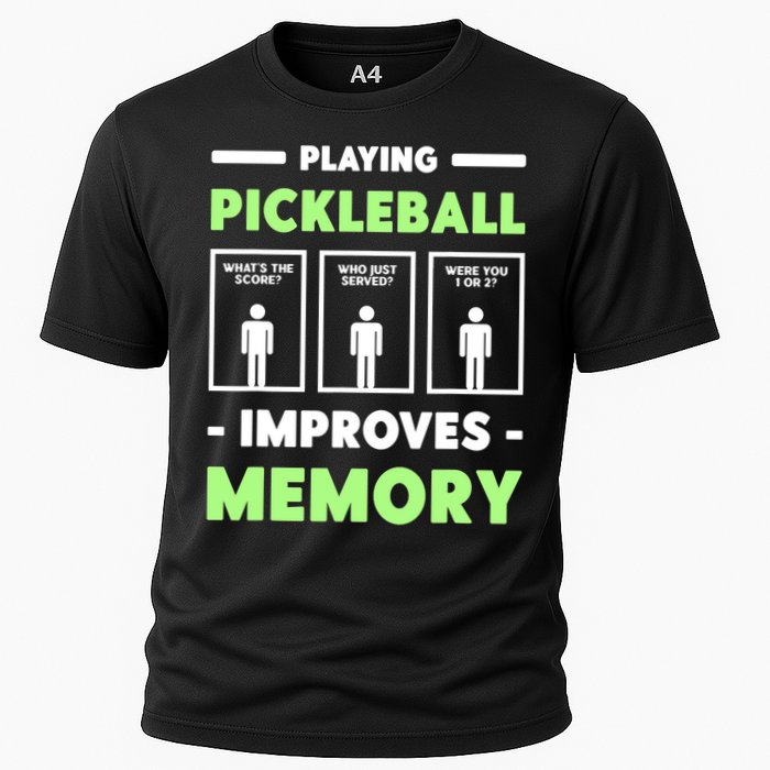 Playing Pickleball Improves Memory Dink Player TShirt Performance Shirt