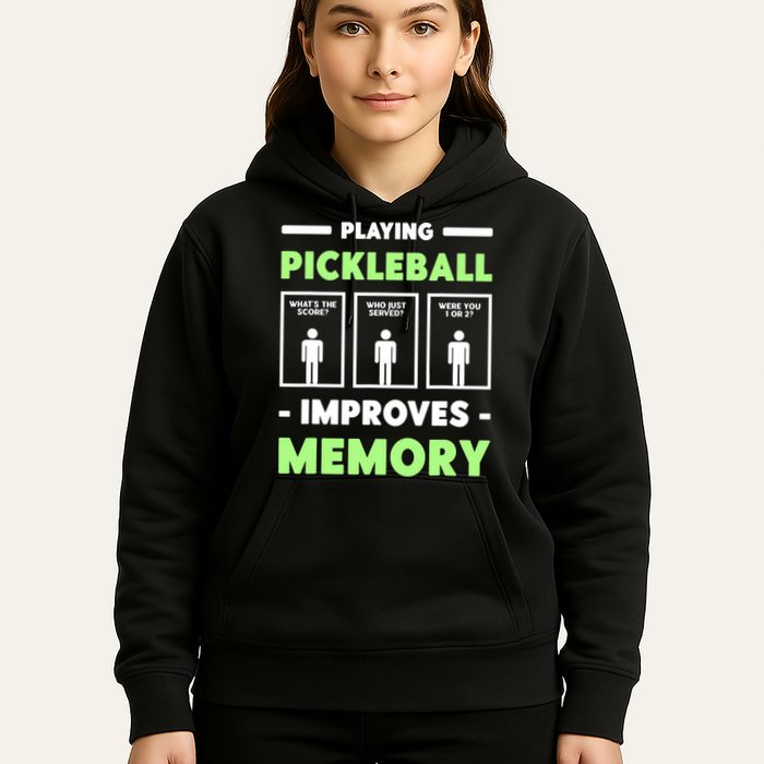 Playing Pickleball Improves Memory Dink Player TShirt Hoodie