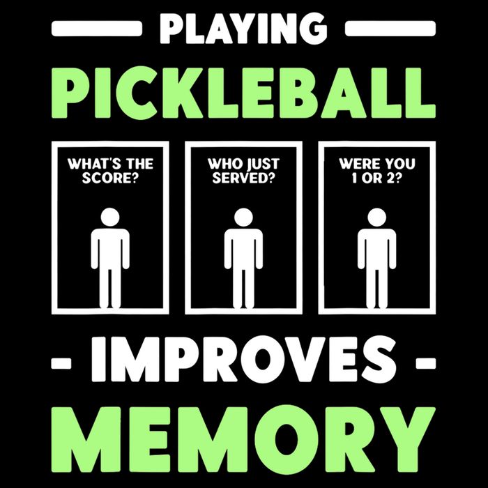 Playing Pickleball Improves Memory Dink Player TShirt Drawstring Bag