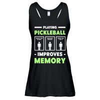 Playing Pickleball Improves Memory Dink Player TShirt Ladies Essential Flowy Tank