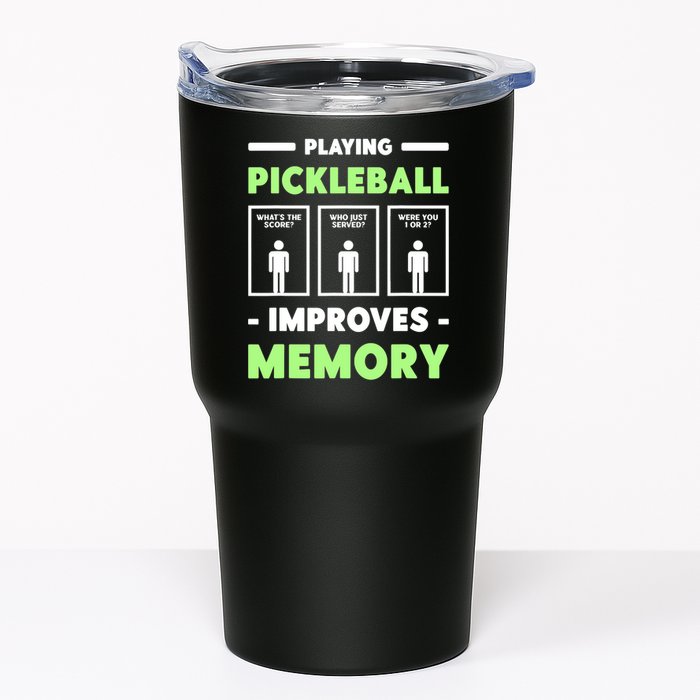 Playing Pickleball Improves Memory Dink Player TShirt Tumbler