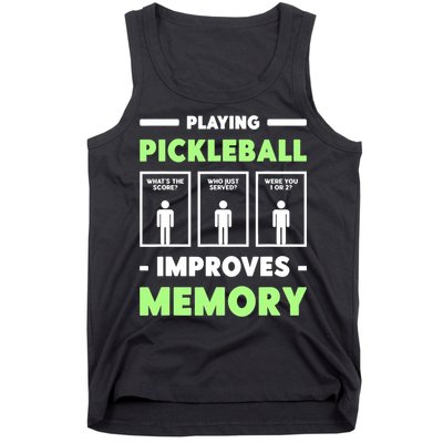 Playing Pickleball Improves Memory Dink Player TShirt Tank Top