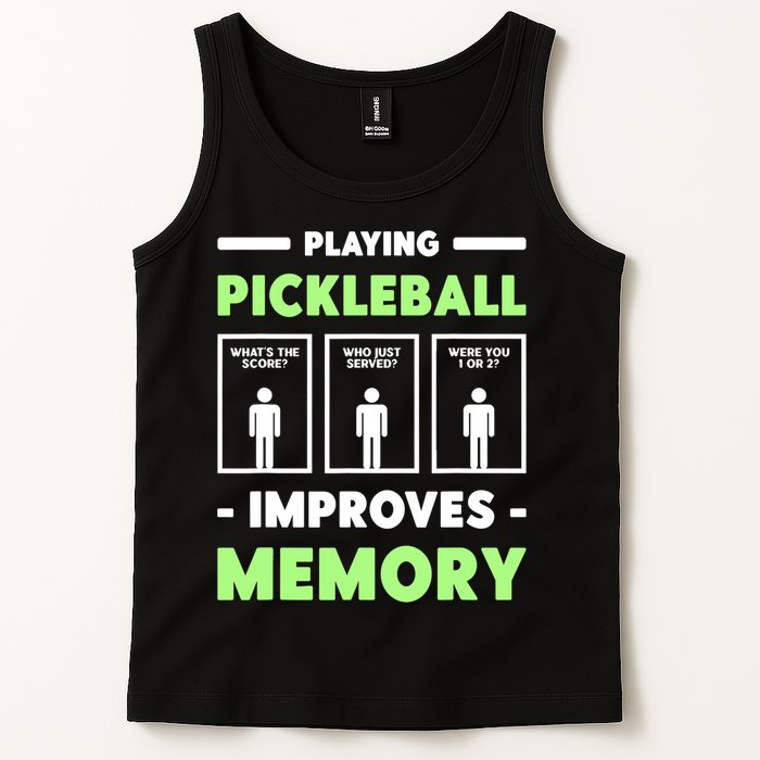 Playing Pickleball Improves Memory Dink Player TShirt Tank Top
