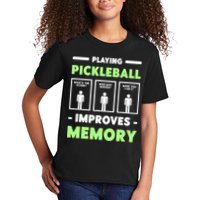 Playing Pickleball Improves Memory Dink Player TShirt Kids T-Shirt