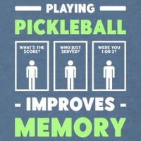 Playing Pickleball Improves Memory Dink Player TShirt Garment-Dyed Sweatshirt
