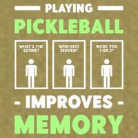 Playing Pickleball Improves Memory Dink Player TShirt Garment-Dyed Women's Muscle Tee