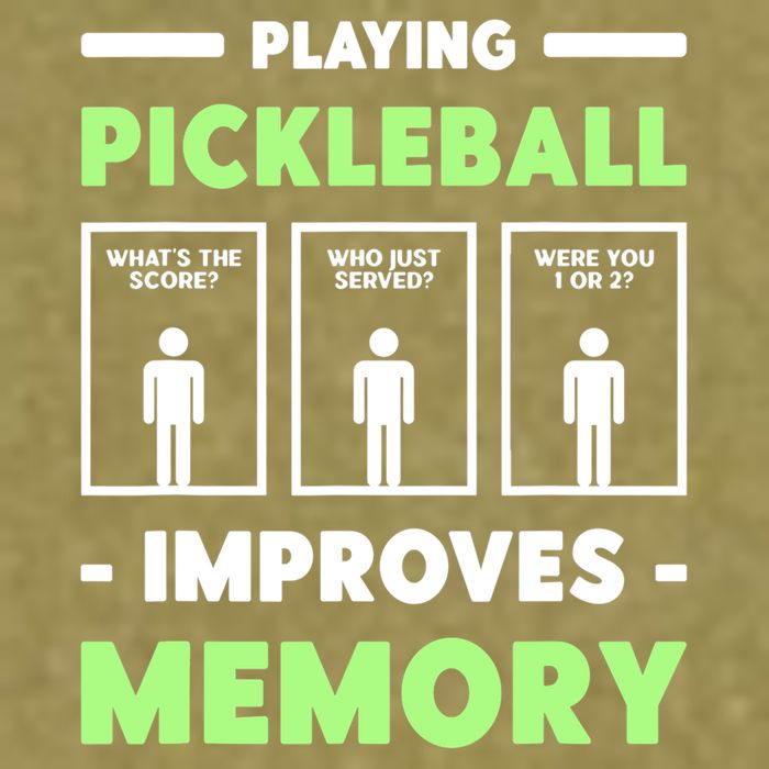 Playing Pickleball Improves Memory Dink Player TShirt Garment-Dyed Women's Muscle Tee