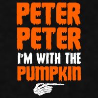 Peter Peter I'm With The Pumpkin Ladies PosiCharge Tri-Blend Wicking Tank