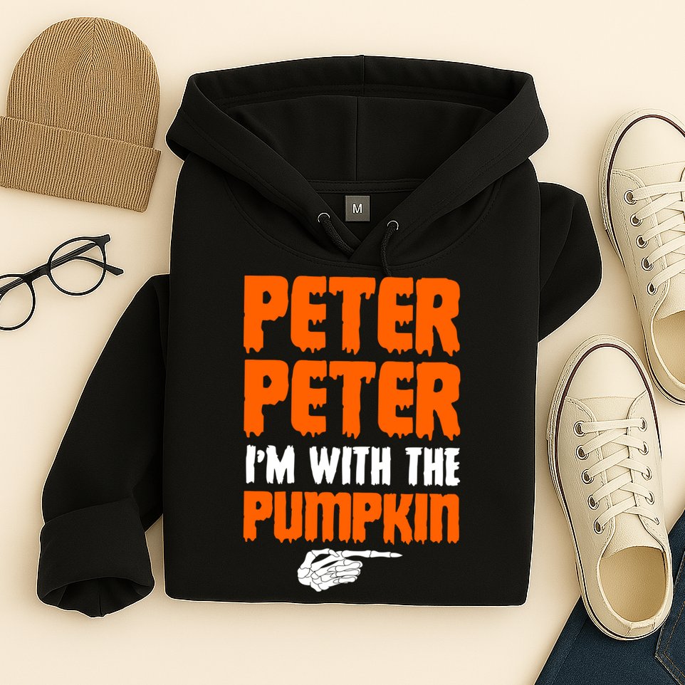 Peter Peter I'm With The Pumpkin Hoodie