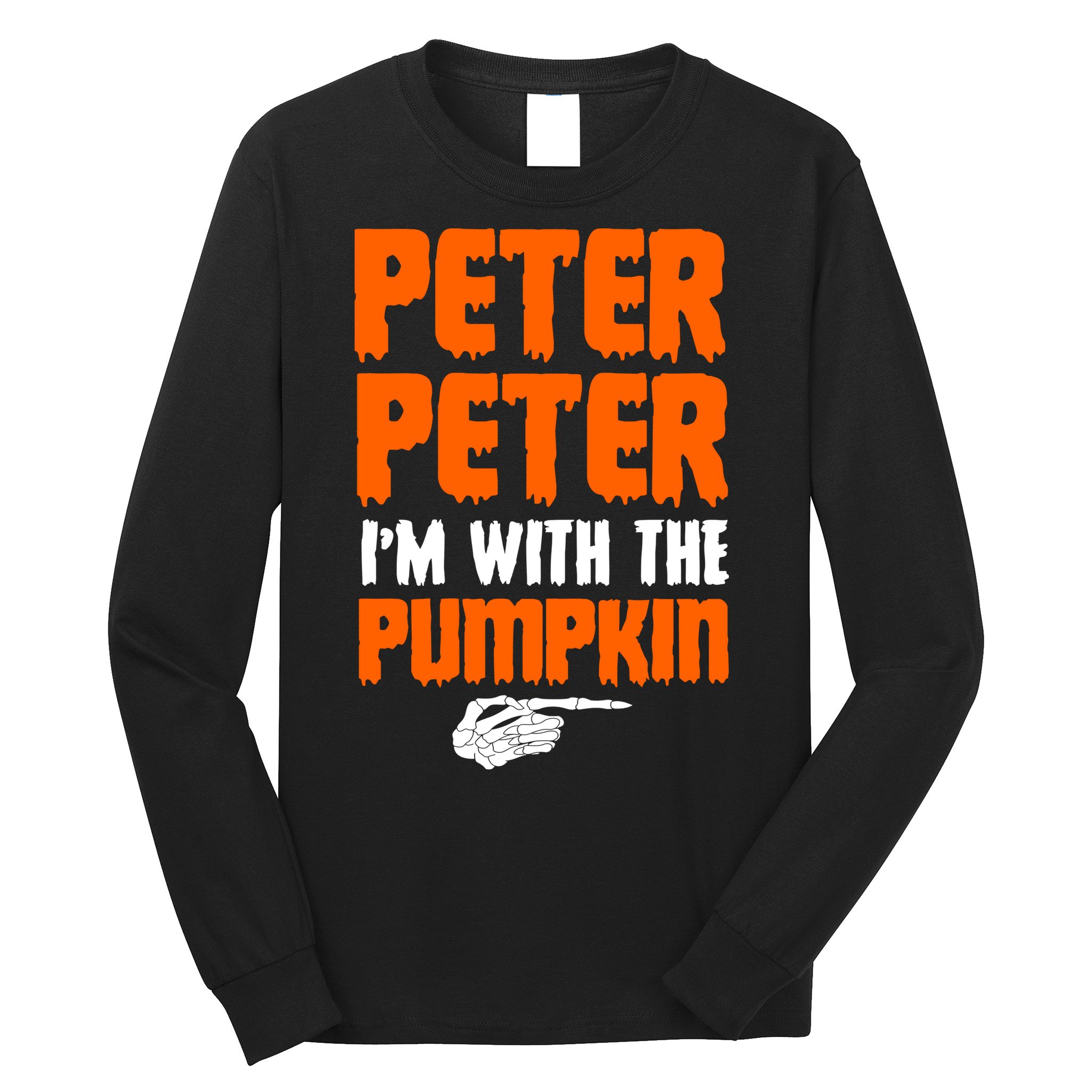 Peter Peter I'm With The Pumpkin Long Sleeve Shirt