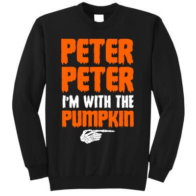 Peter Peter I'm With The Pumpkin Sweatshirt
