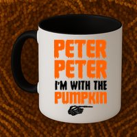 Peter Peter I'm With The Pumpkin Mug