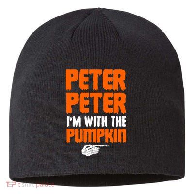 Peter Peter I'm With The Pumpkin Sustainable Beanie