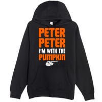 Peter Peter I'm With The Pumpkin Premium Pullover Hoodie