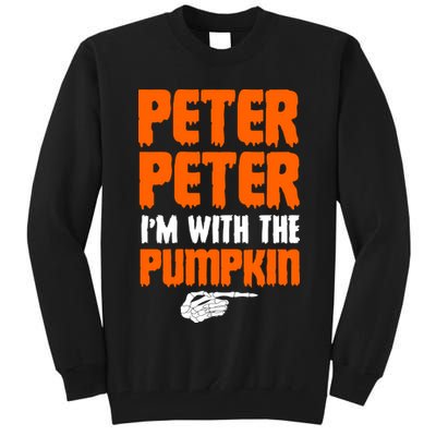 Peter Peter I'm With The Pumpkin Tall Sweatshirt
