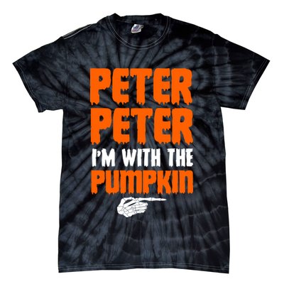 Peter Peter I'm With The Pumpkin Tie-Dye T-Shirt