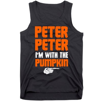 Peter Peter I'm With The Pumpkin Tank Top
