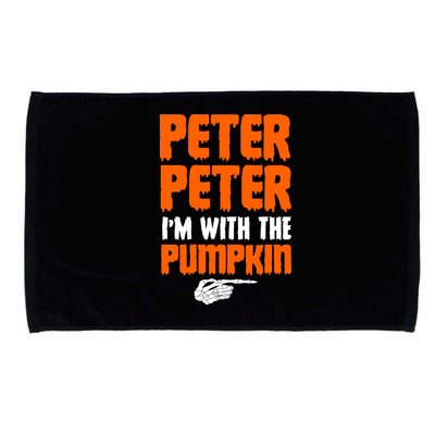 Peter Peter I'm With The Pumpkin Microfiber Hand Towel