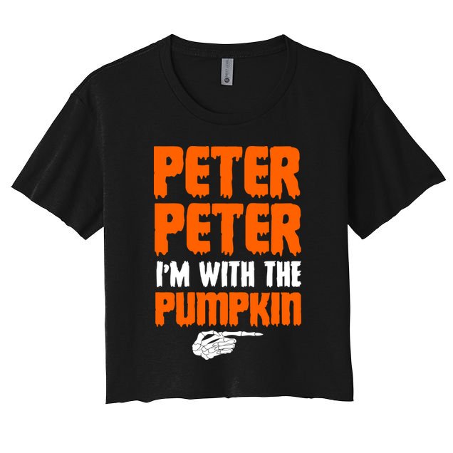 Peter Peter I'm With The Pumpkin Crop Top