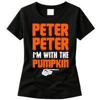 Peter Peter I'm With The Pumpkin Womens T-Shirt