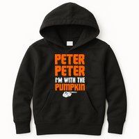 Peter Peter I'm With The Pumpkin Kids Hoodie