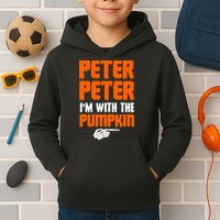 Peter Peter I'm With The Pumpkin Kids Hoodie