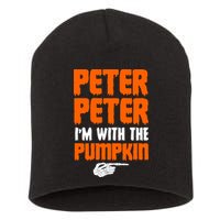 Peter Peter I'm With The Pumpkin Short Acrylic Beanie
