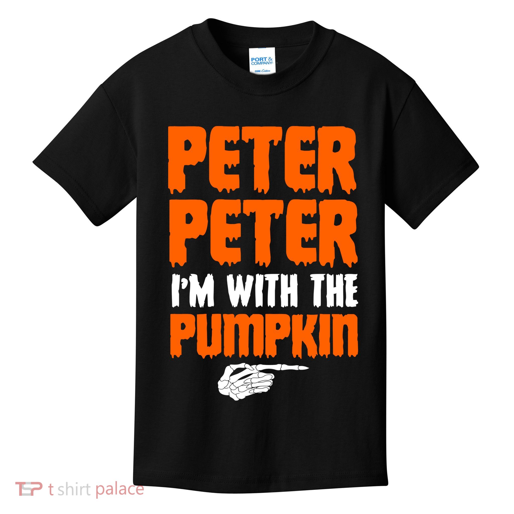 Peter Peter I'm With The Pumpkin Kids T-Shirt