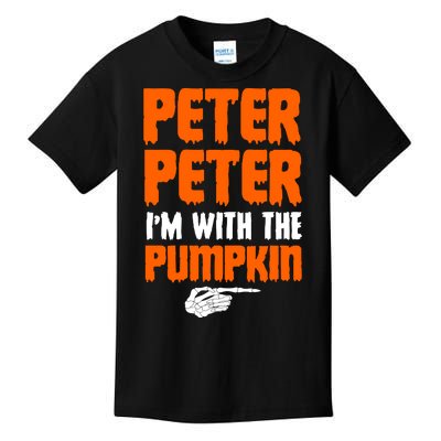 Peter Peter I'm With The Pumpkin Kids T-Shirt