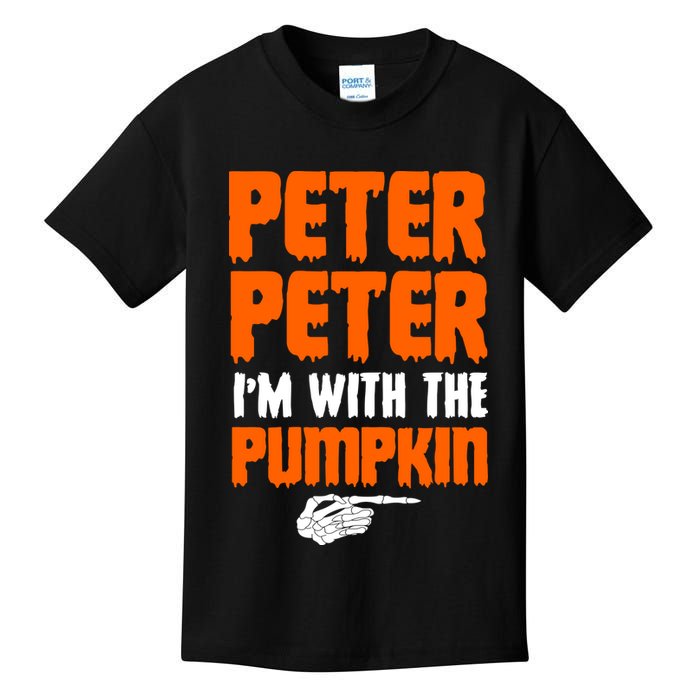Peter Peter I'm With The Pumpkin Kids T-Shirt