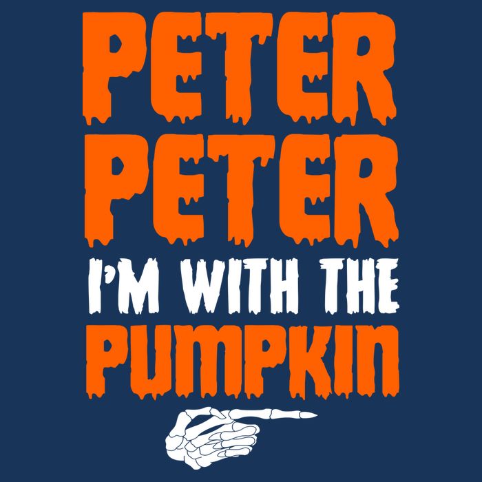 Peter Peter I'm With The Pumpkin Infant Baby Jersey Bodysuit
