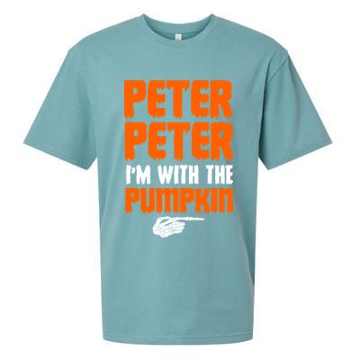 Peter Peter I'm With The Pumpkin Sueded Cloud Jersey T-Shirt