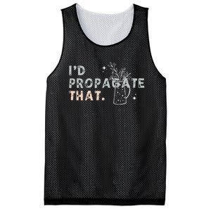 Propagation Propagate ID Propagate That Funny Plant Lover Mesh Reversible Basketball Jersey Tank