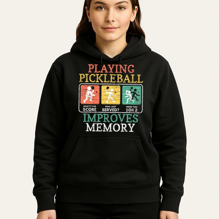 Playing Pickleball Improves Memory Pickleball Hoodie