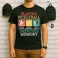 Playing Pickleball Improves Memory Pickleball T-Shirt