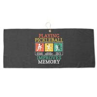 Playing Pickleball Improves Memory Pickleball Large Microfiber Waffle Golf Towel