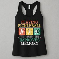 Playing Pickleball Improves Memory Pickleball Womens Tank Top