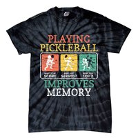Playing Pickleball Improves Memory Pickleball Tie-Dye T-Shirt