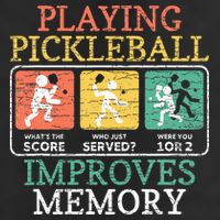 Playing Pickleball Improves Memory Pickleball Trucker Hat