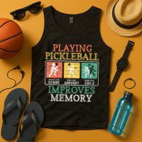 Playing Pickleball Improves Memory Pickleball Tank Top