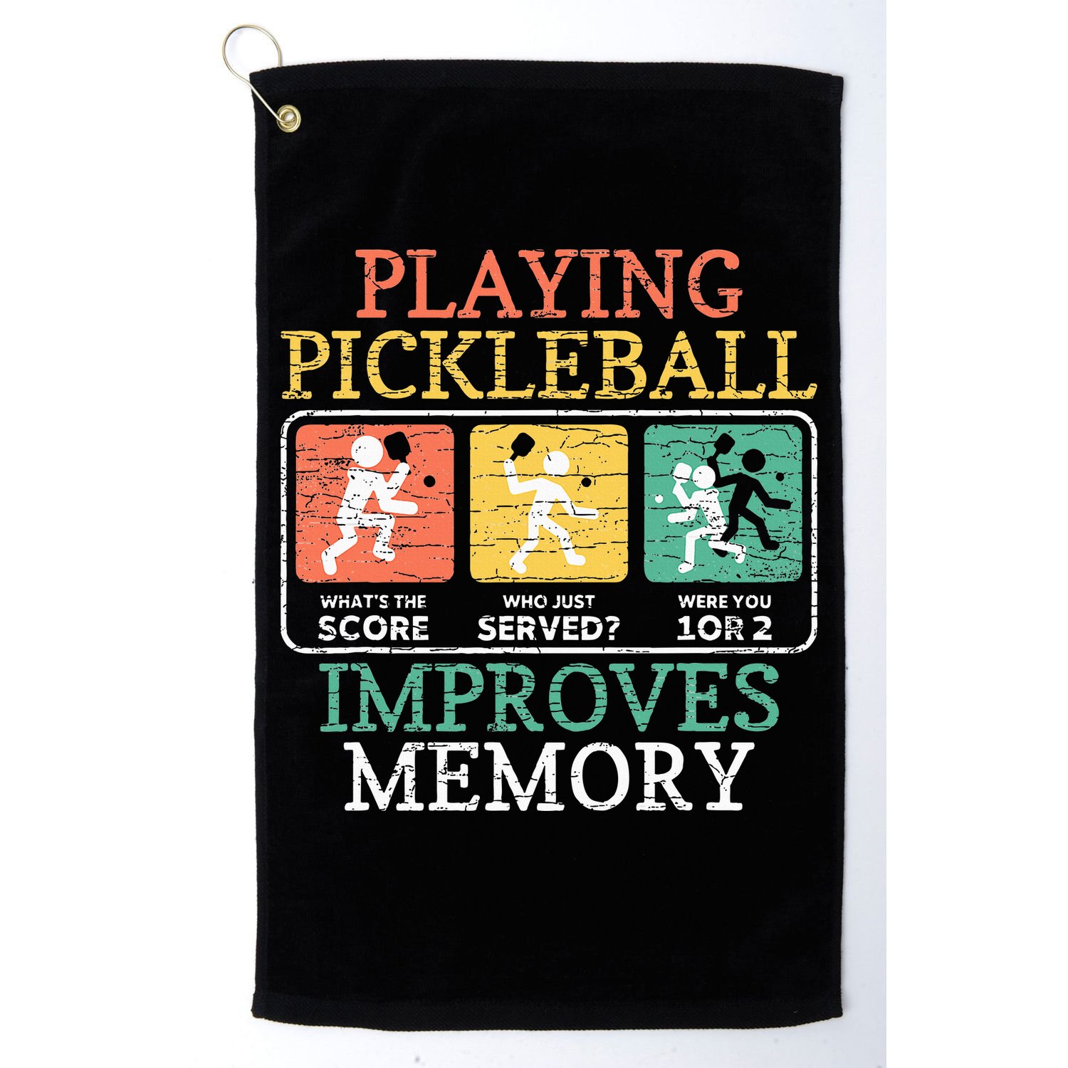 Playing Pickleball Improves Memory Pickleball Golf Towel