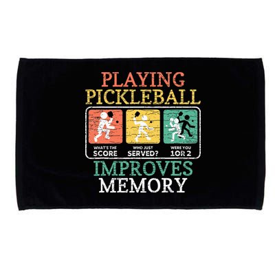 Playing Pickleball Improves Memory Pickleball Microfiber Hand Towel